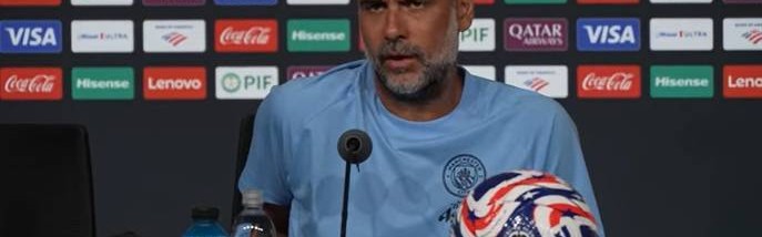 记者：8年来第一次没夺冠，瓜帅回应：不对，我们赢了社区盾杯