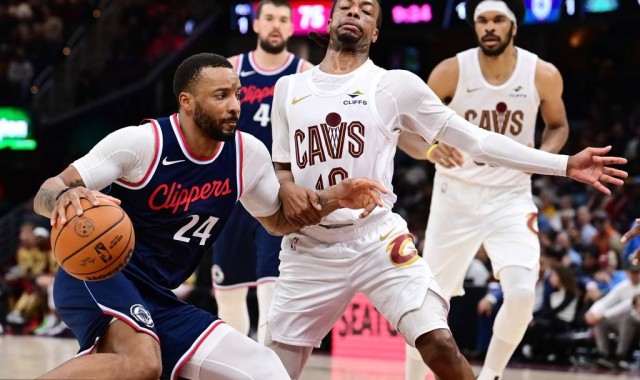 哈登24+8米切尔24+12 鲍威尔空砍34分骑士击退快船