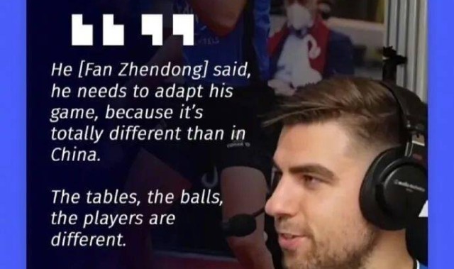 意外爆冷！樊振东德甲首败，吴敬平：失利是走向更大舞台的契机