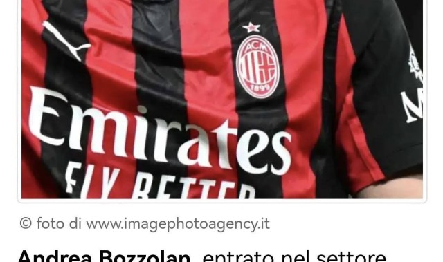 意甲：博佐兰发文正式告别米兰，我在这里呆了16年，马队是我的偶像