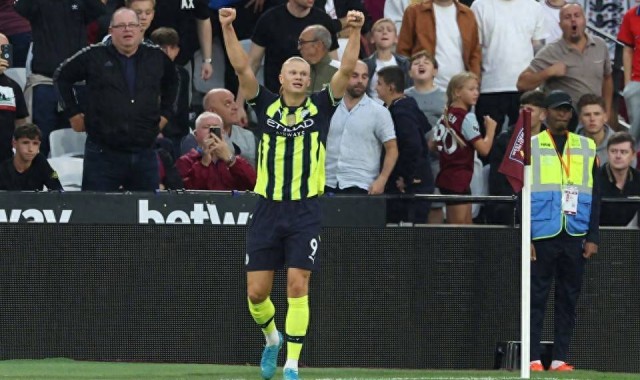 英超回顾：这还怎么玩？哈兰德连场戴帽，没有罗德里和福登，曼城豪取三连胜