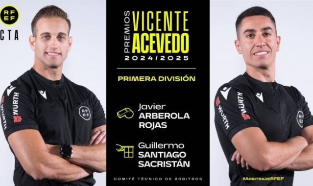 励志！罗哈斯当选2024-25赛季西甲最佳裁判，此前曾遭遇病痛折磨