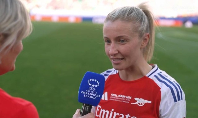 阿森纳女足队长：上半场浪费机会，但只要下半场再来1次就够了